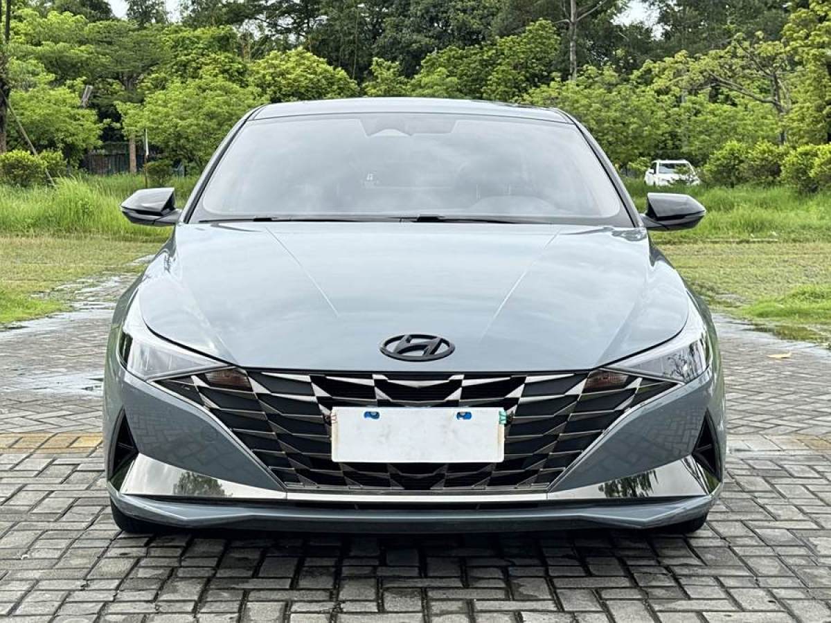 現(xiàn)代 伊蘭特  2022款 1.5L CVT LUX尊貴版圖片