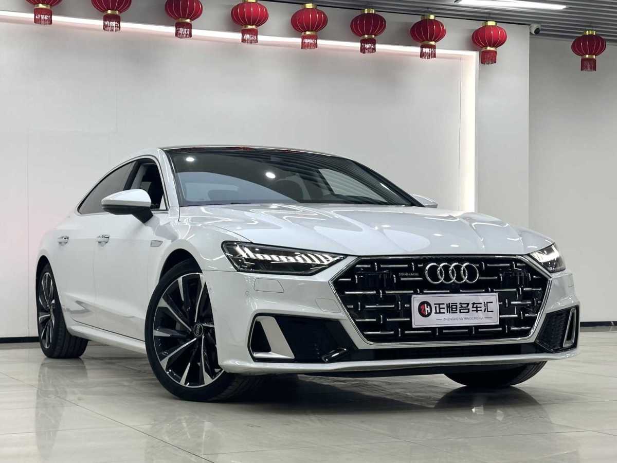 奧迪 奧迪A7L  2022款 45 TFSI quattro S-line 圣騎士圖片