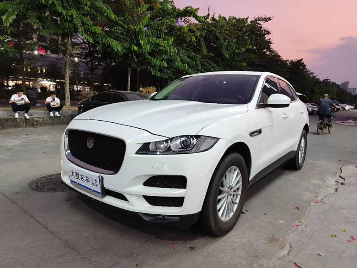 2018年1月捷豹 F-PACE  2018款 2.0T 四驅(qū)都市尊享版