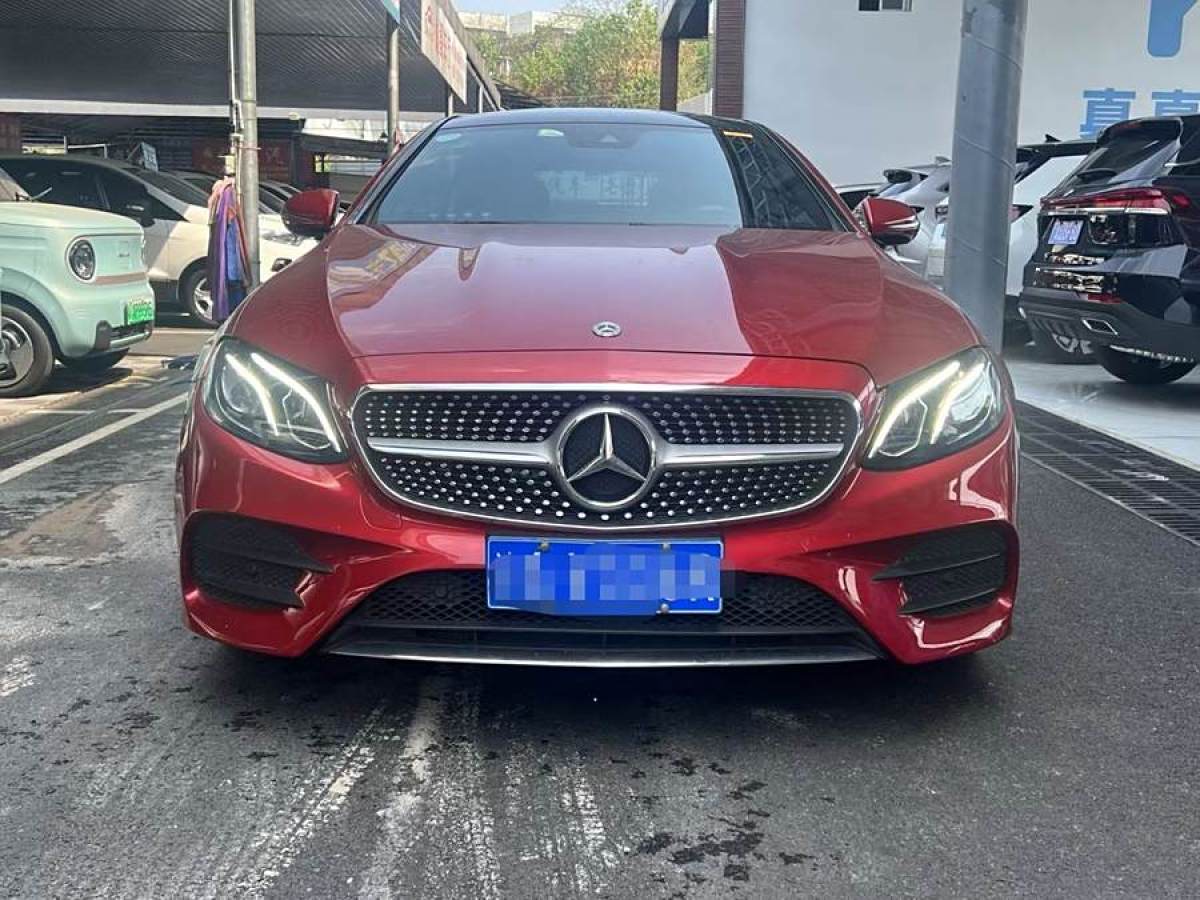 奔驰 奔驰E级  2017款 E 200 4MATIC 轿跑车图片