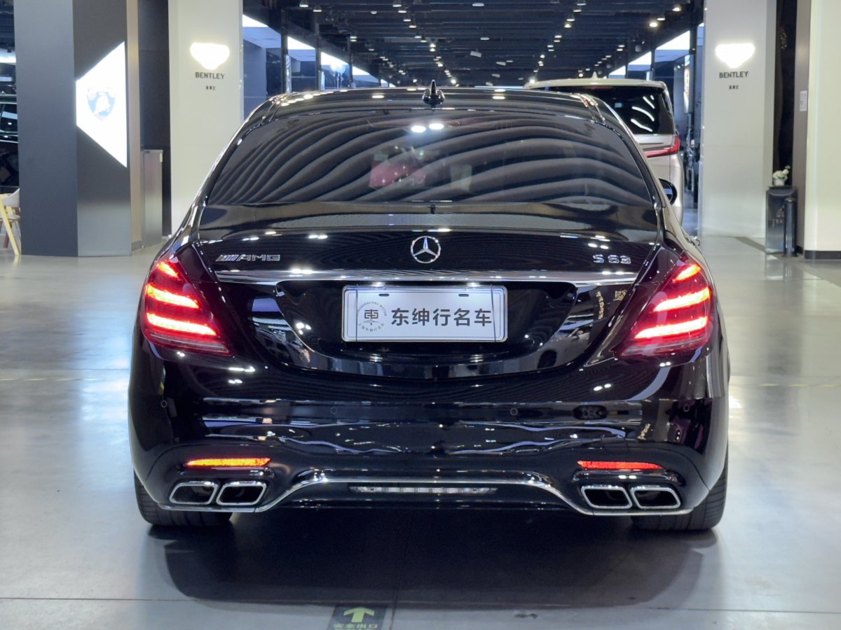 2019年11月奔馳 奔馳S級AMG  2018款 AMG S 63 L 4MATIC+