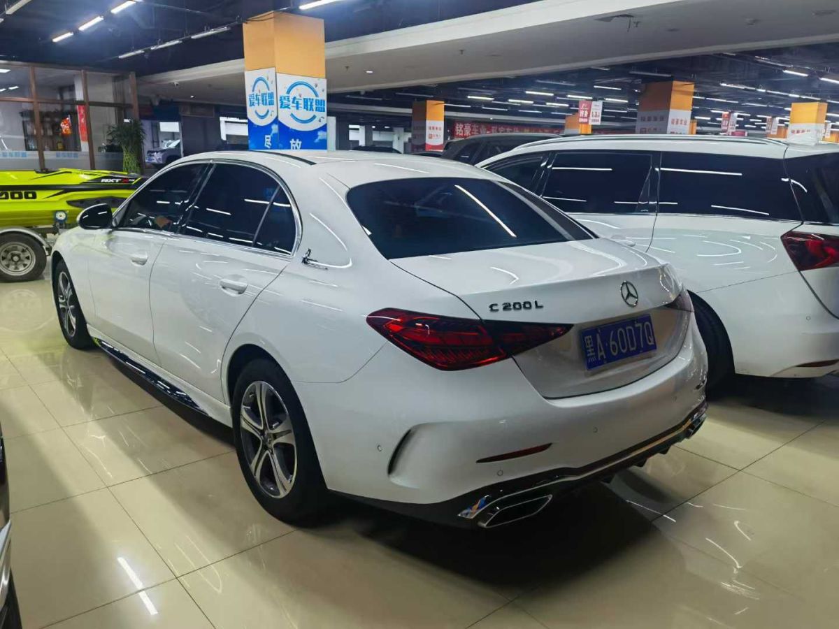 奔馳 奔馳C級  2022款 C 200 L 運動版圖片