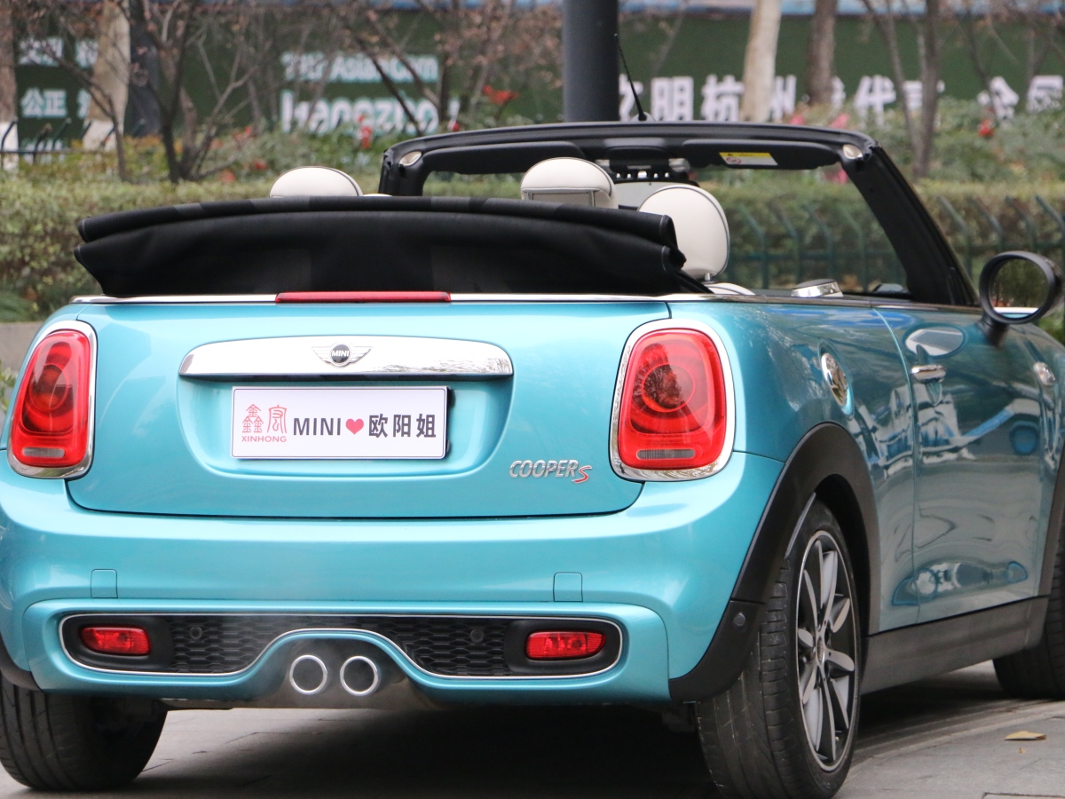 MINI MINI  2016款 2.0T COOPER S CABRIO 加勒比藍限量版圖片