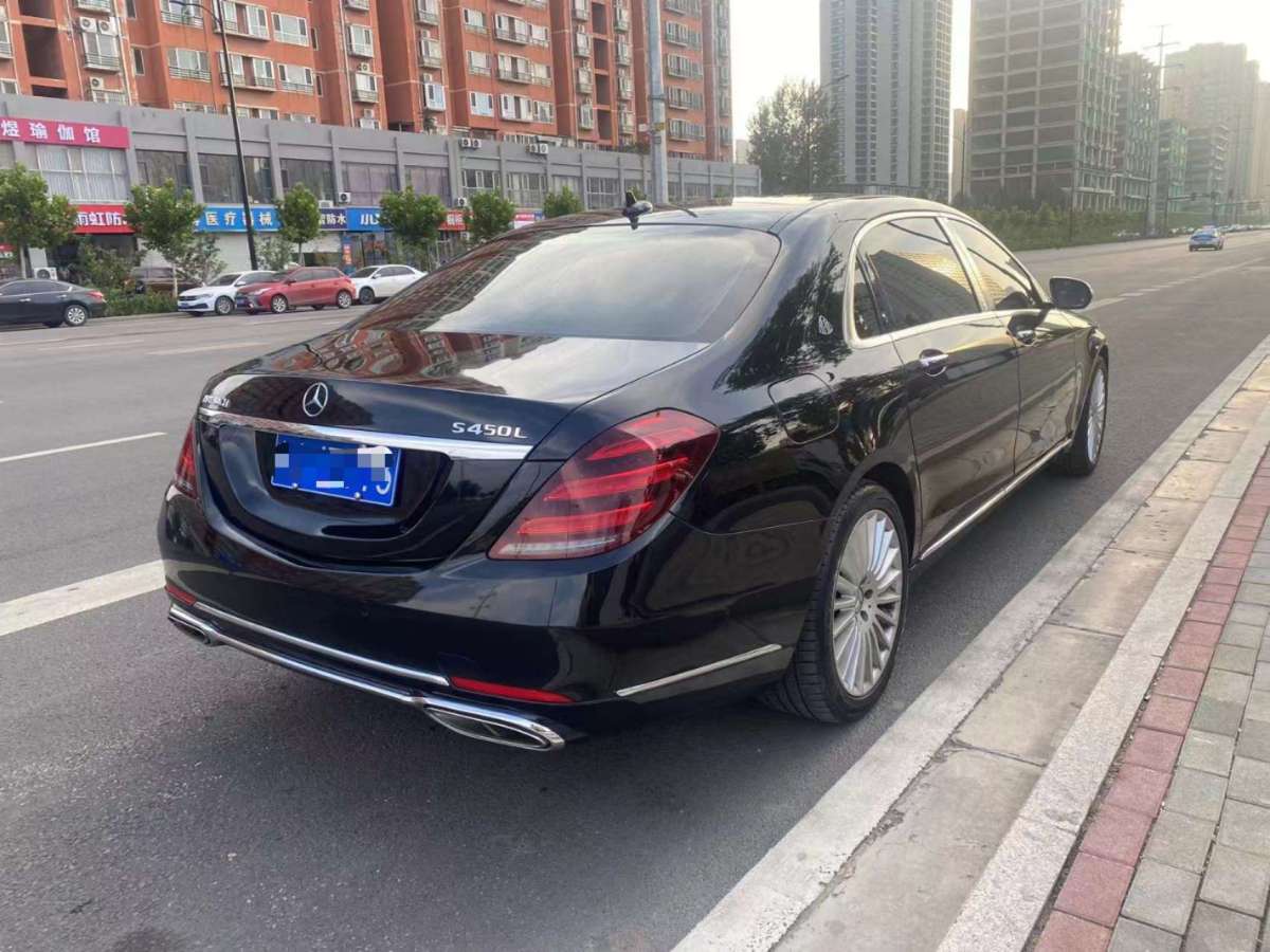 2019年6月奔馳 邁巴赫S級  2019款 S 450 4MATIC