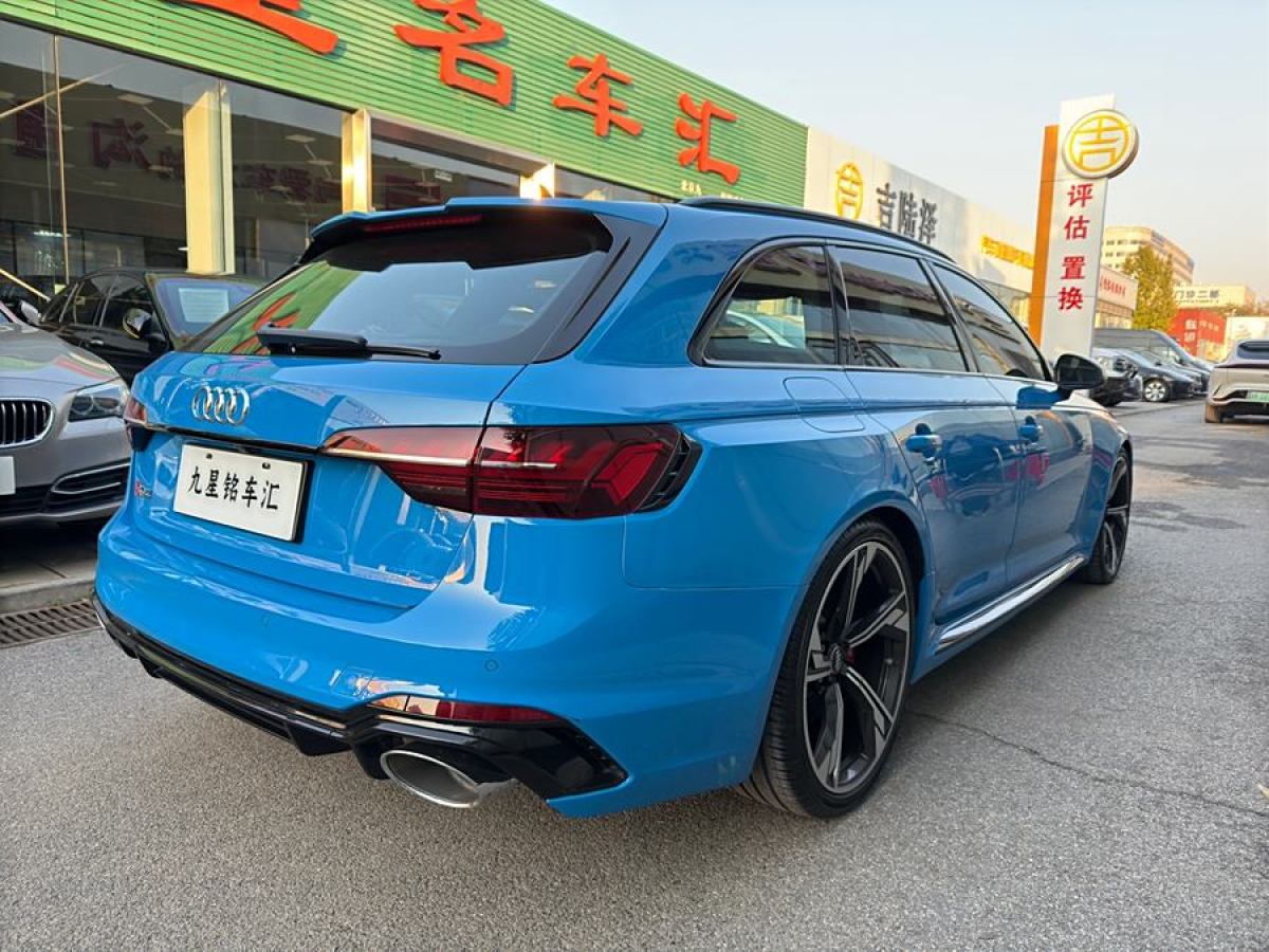 2021年3月奧迪 奧迪RS 4  2020款 RS 4 2.9T Avant