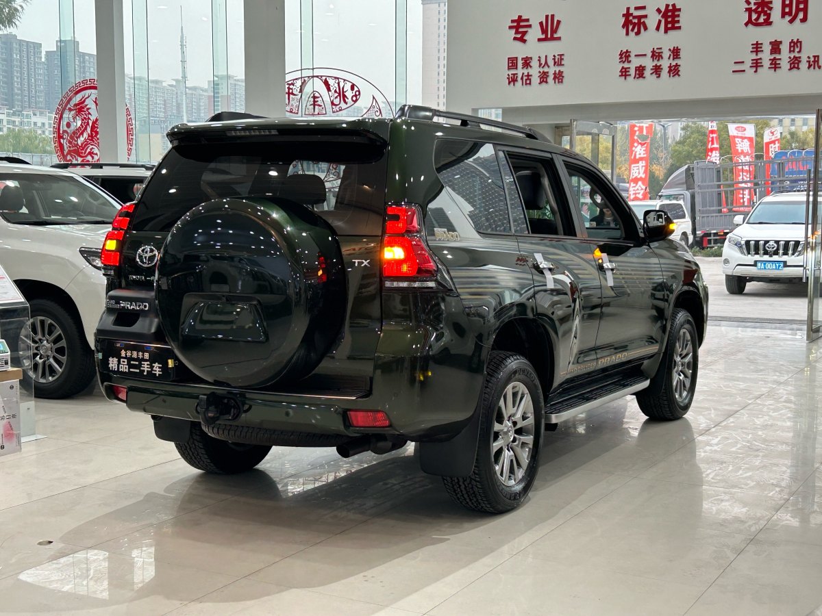 豐田 普拉多  2018款 3.5L 自動TX-L后掛備胎圖片