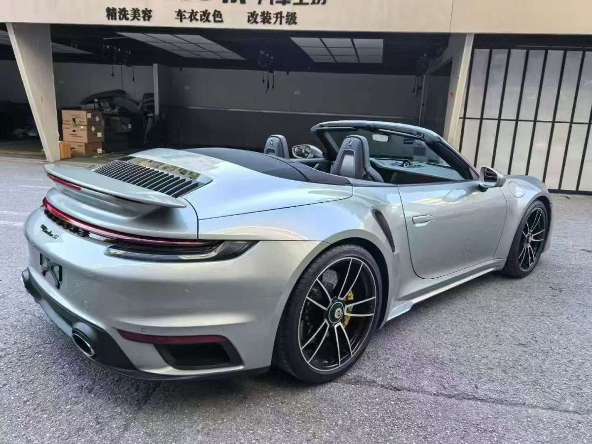 保時(shí)捷 911  2023款 Turbo S Cabriolet 3.7T圖片