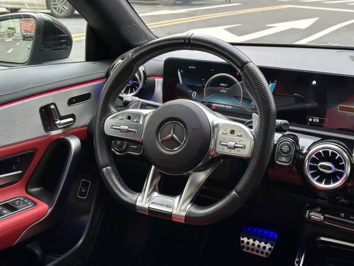 奔馳 奔馳CLA級AMG  2024款 改款 AMG CLA 35 4MATIC圖片