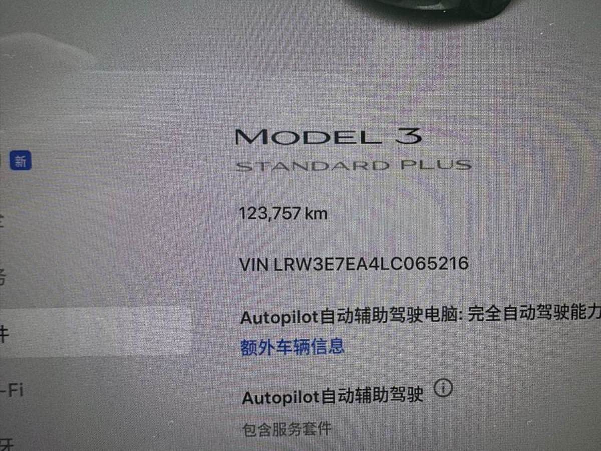 特斯拉 Model 3  2020款 改款 標(biāo)準(zhǔn)續(xù)航后驅(qū)升級版圖片