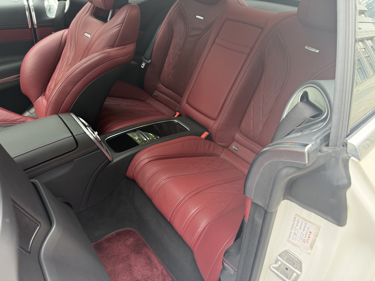 奔馳 奔馳S級(jí)AMG  2018款 AMG S 63 4MATIC+ Coupe圖片