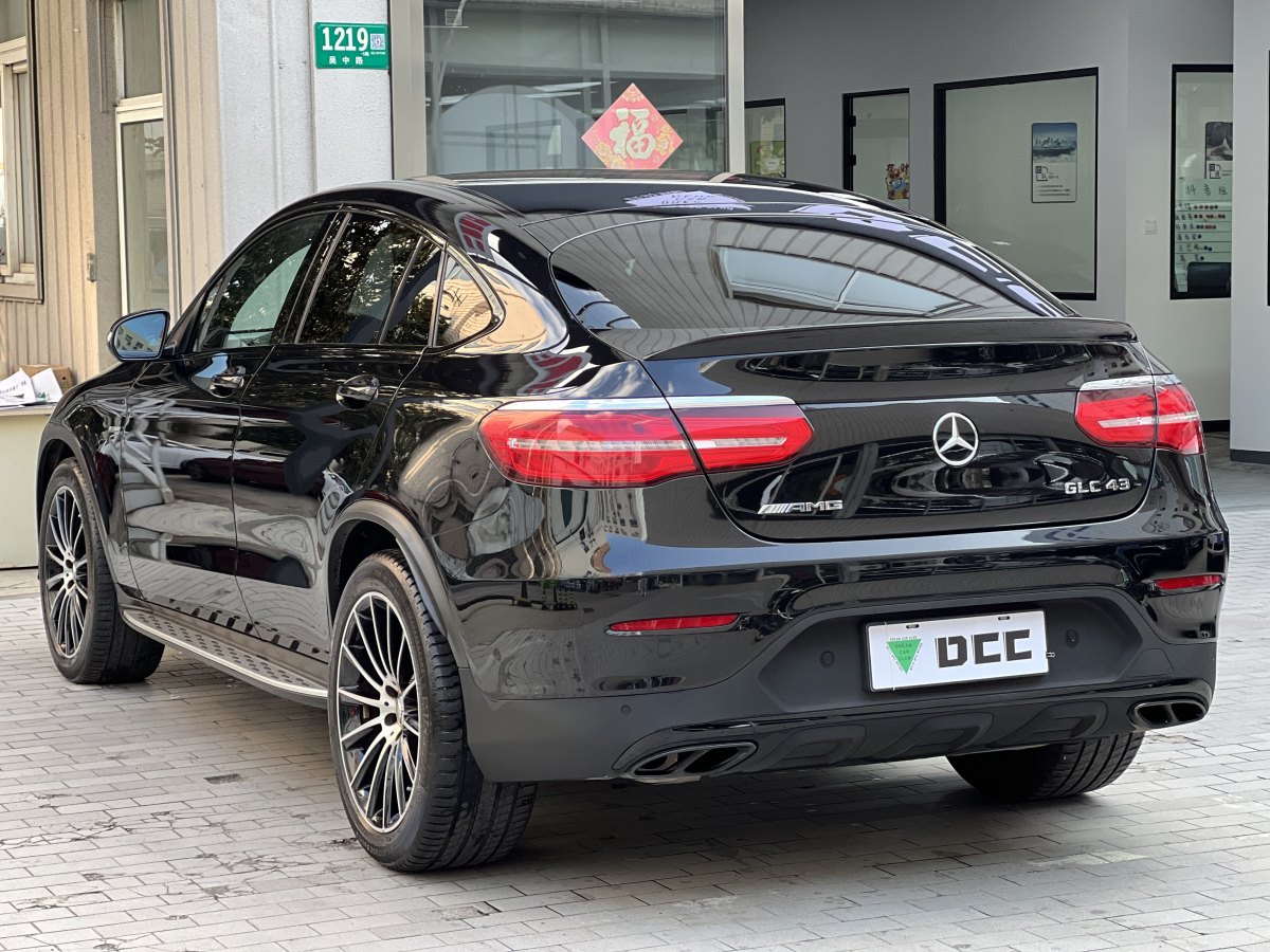 2019年7月奔馳 奔馳GLC轎跑 AMG  2017款 AMG GLC 43 4MATIC 轎跑SUV