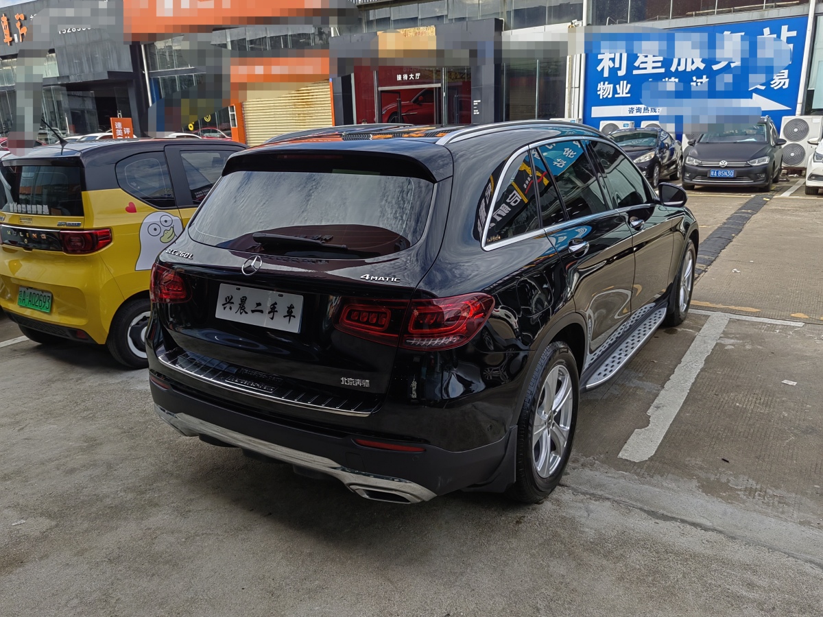 2020年1月奔馳 奔馳GLC  2020款 改款 GLC 260 L 4MATIC 動感型