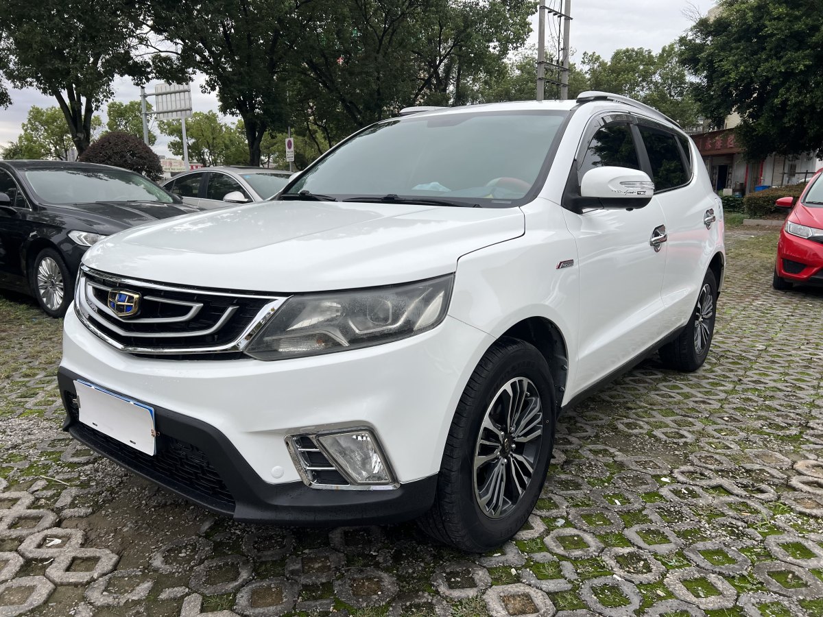 2017年11月吉利 遠(yuǎn)景SUV  2016款 1.3T CVT豪華型