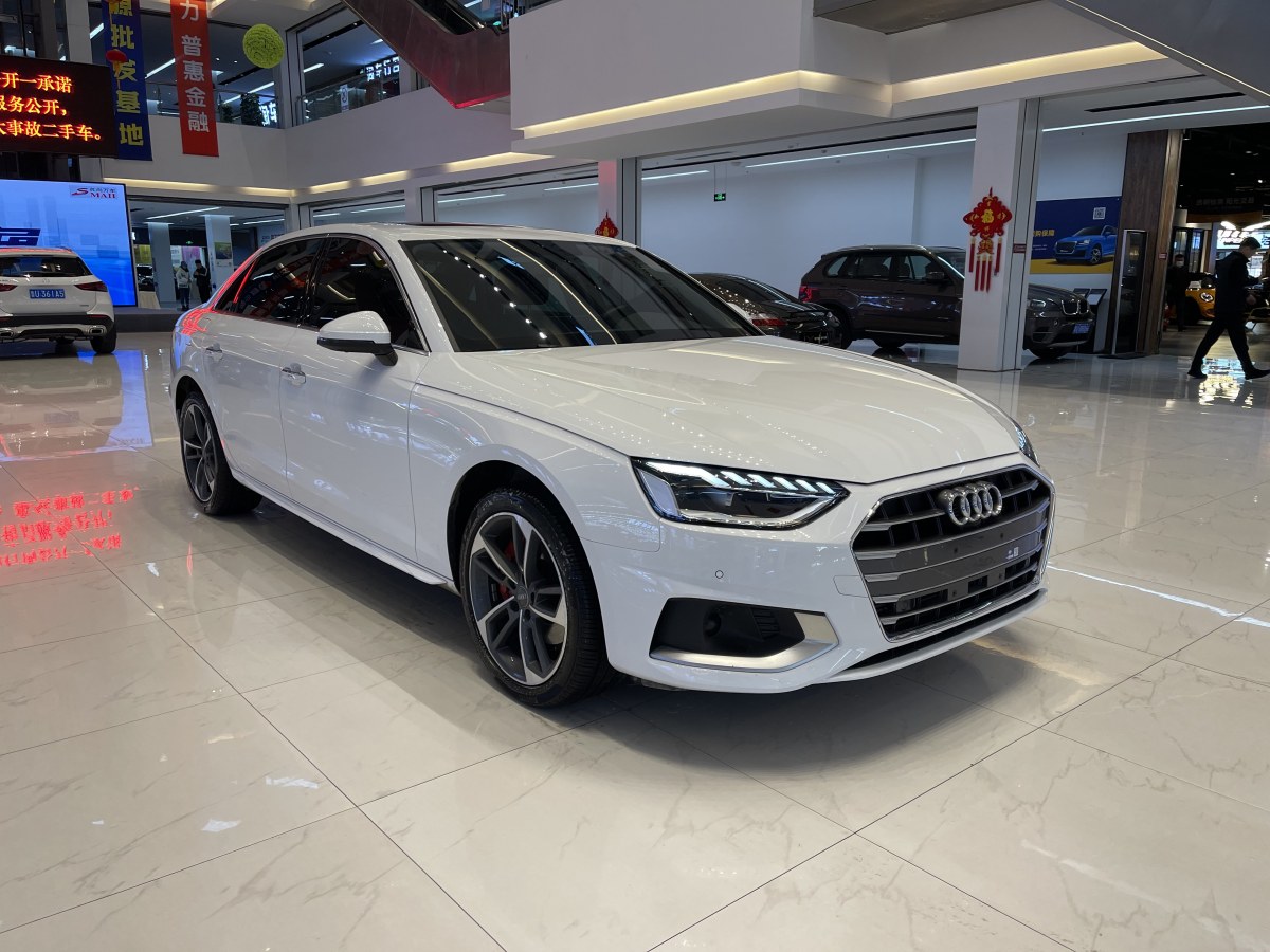 【青島二手車】2021年4月_二手奧迪 奧迪a4l 2020款 40 tfsi 時尚致雅