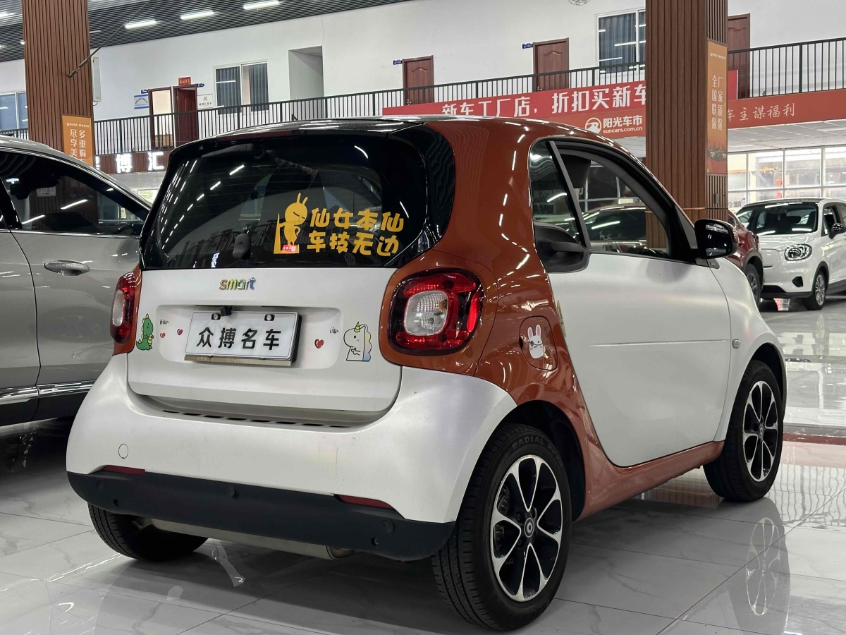 smart fortwo  2017款 1.0L 52千瓦魅蓝特别版图片