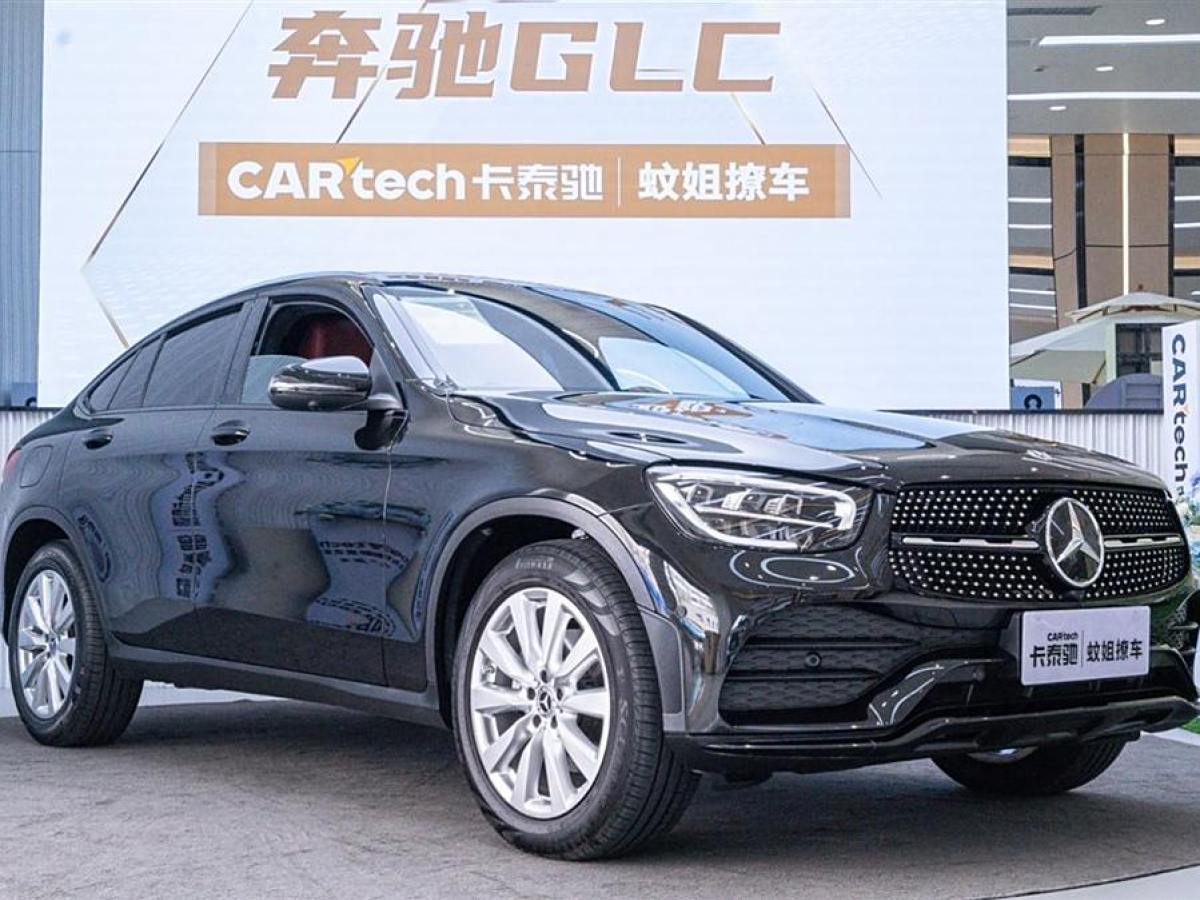 2021年11月奔馳 奔馳GLC  2022款 改款 GLC 260 4MATIC 轎跑SUV