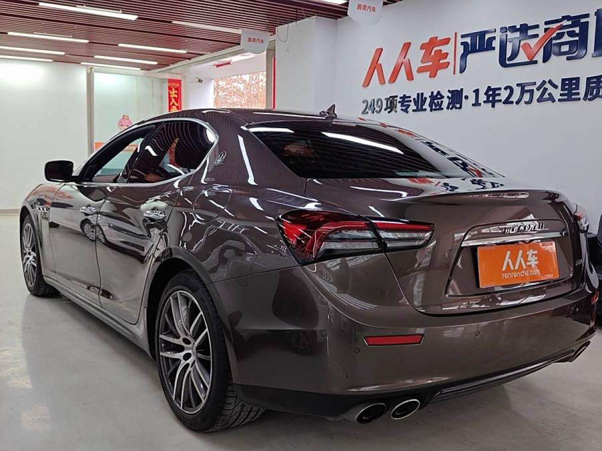 瑪莎拉蒂 Ghibli  2014款 3.0T 標(biāo)準(zhǔn)版圖片