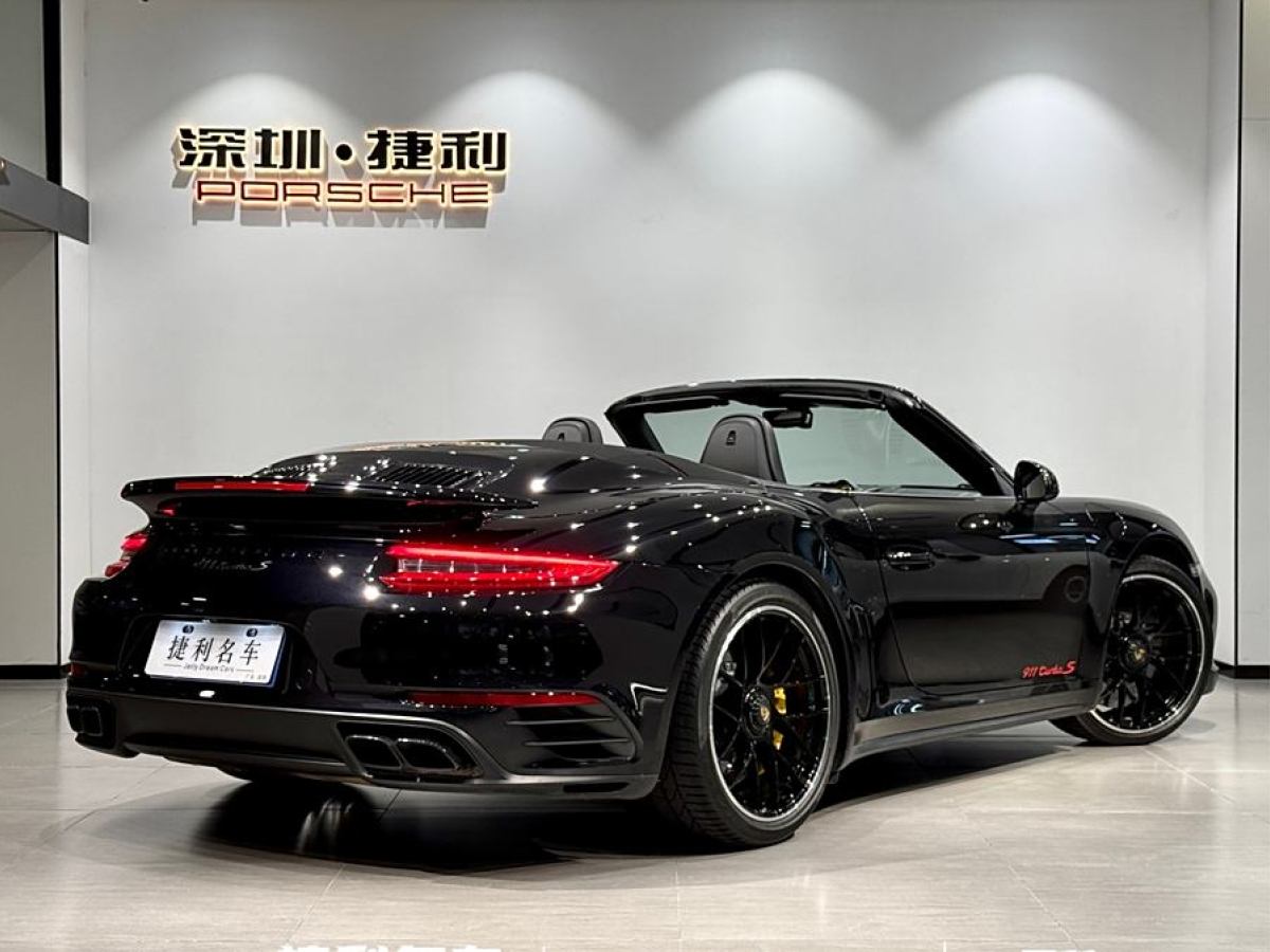 保時(shí)捷 911  2016款 Turbo S Cabriolet 3.8T圖片