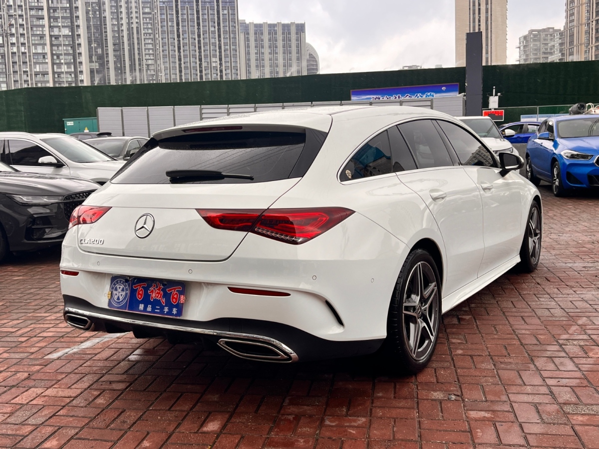 奔馳 奔馳CLA級  2020款 CLA 200 獵跑車圖片