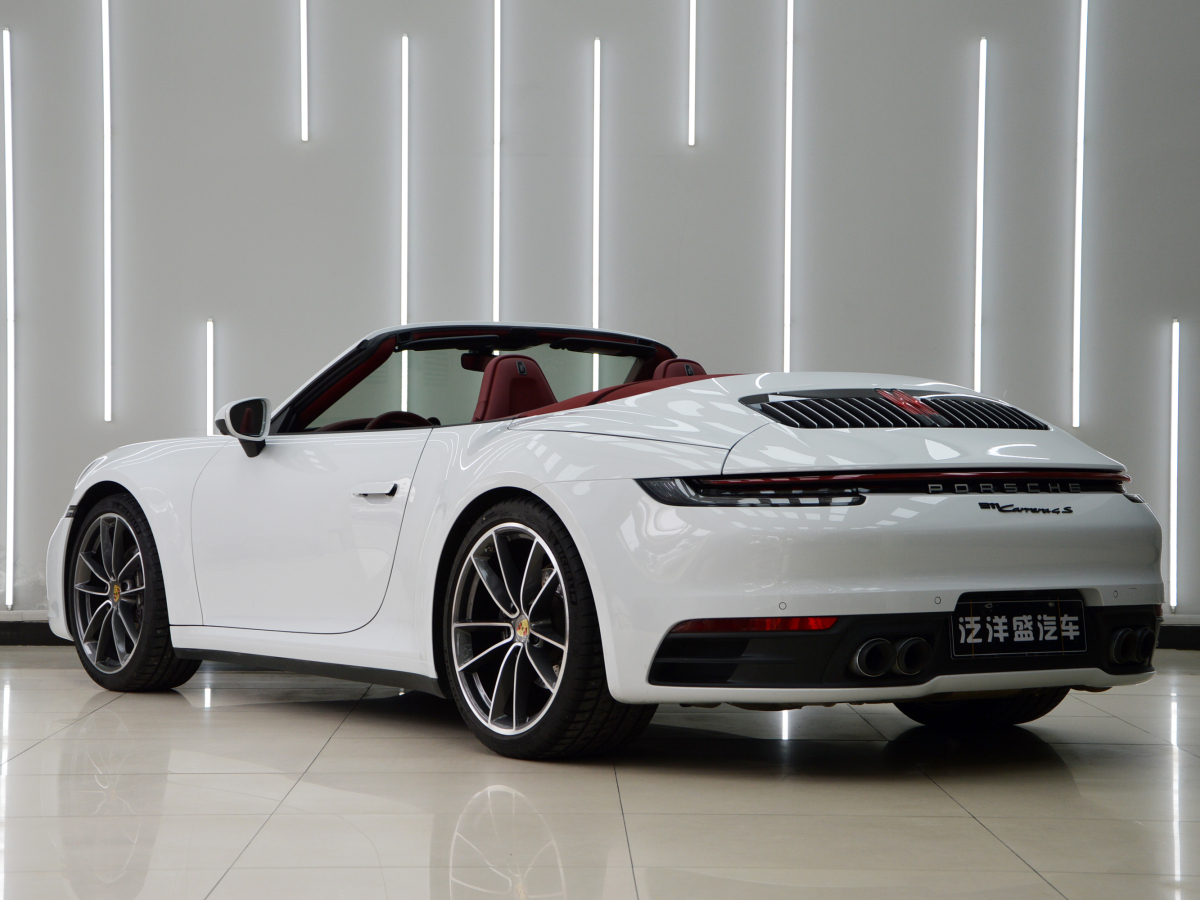 保時捷 911  2020款 Carrera 4 Cabriolet 3.0T圖片