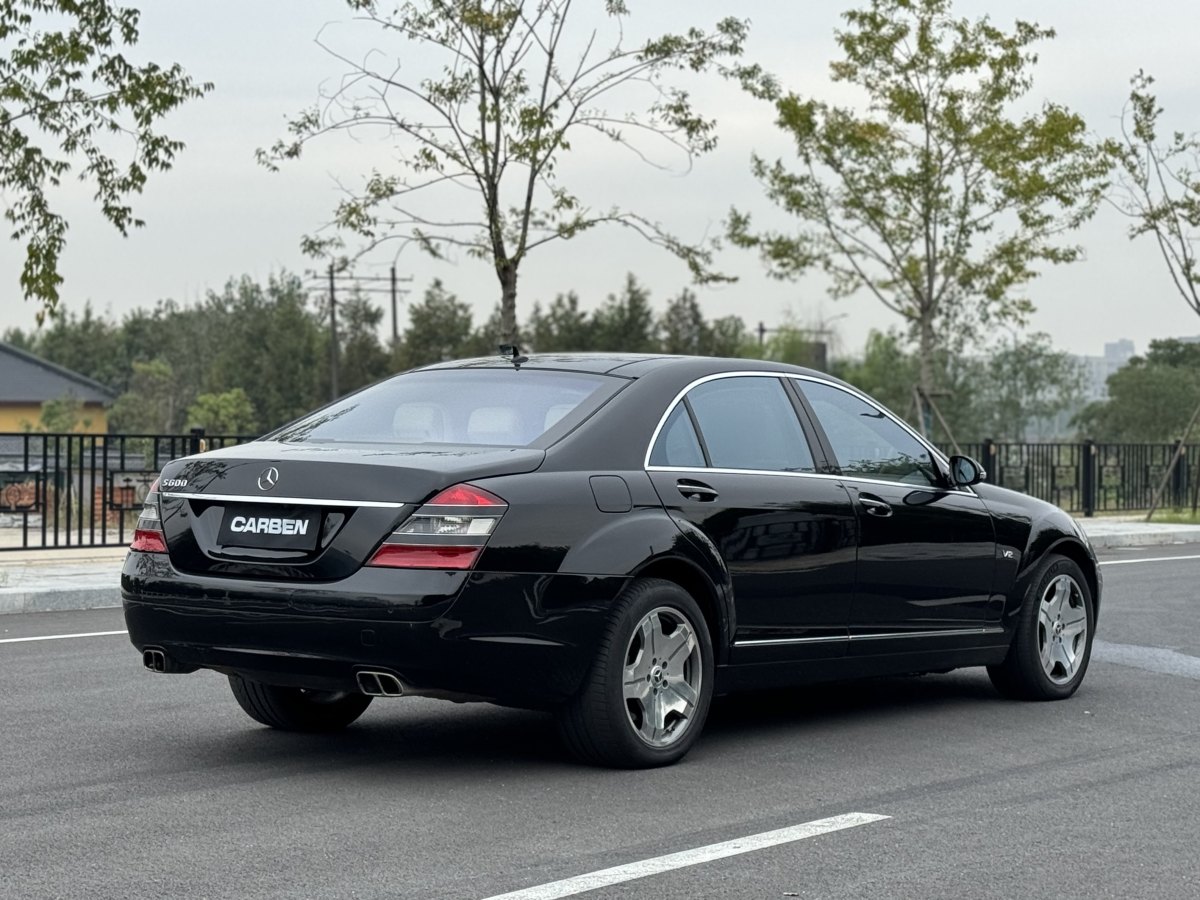 2008年6月奔馳 奔馳S級  2008款 S 600 L