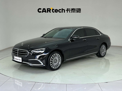 2023年4月 奔馳 奔馳E級(jí)  改款 E 300 L 豪華型圖片