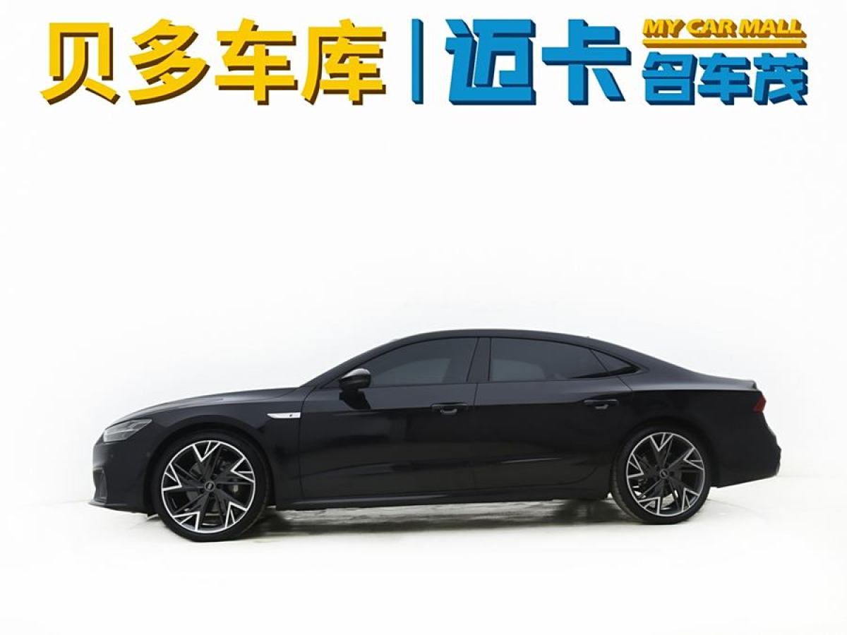 奧迪 奧迪A7L  2023款 45 TFSI quattro S-line 黑武士版圖片