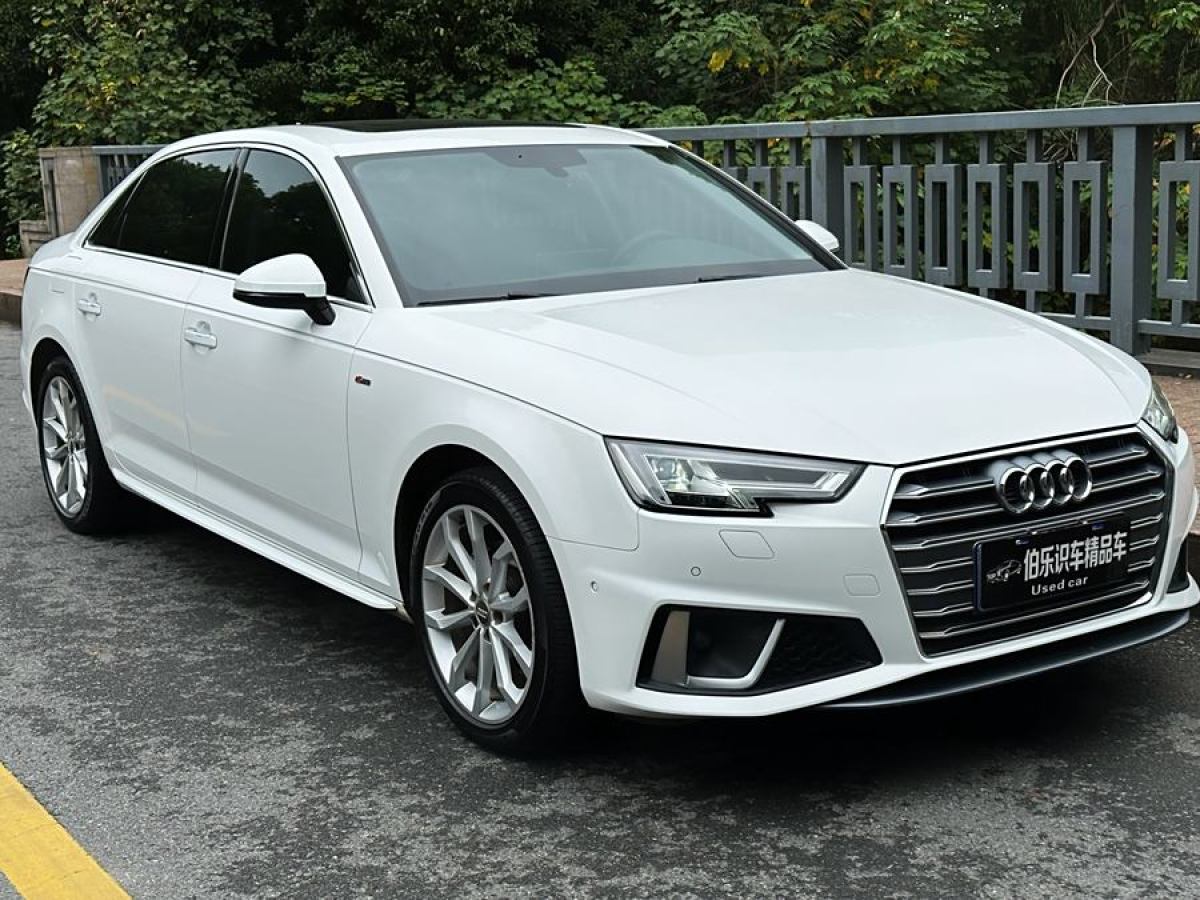 2019年7月奧迪 奧迪A4L  2019款 40 TFSI 時(shí)尚型 國(guó)VI