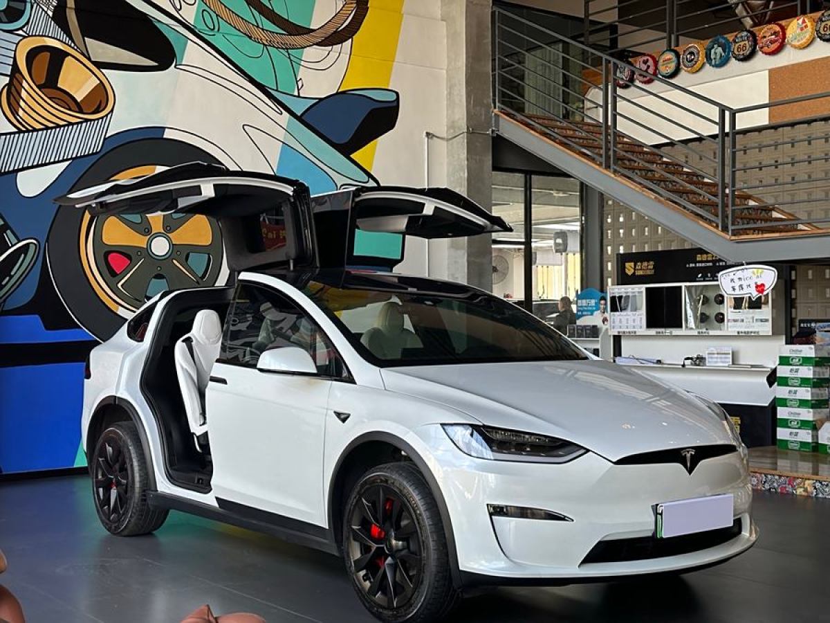 特斯拉 Model X  2023款 三電機全輪驅(qū)動 Plaid版圖片