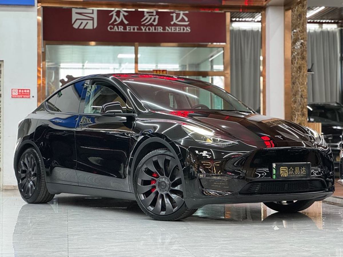 2022年7月特斯拉 Model Y  2022款 Performance高性能全輪驅(qū)動版