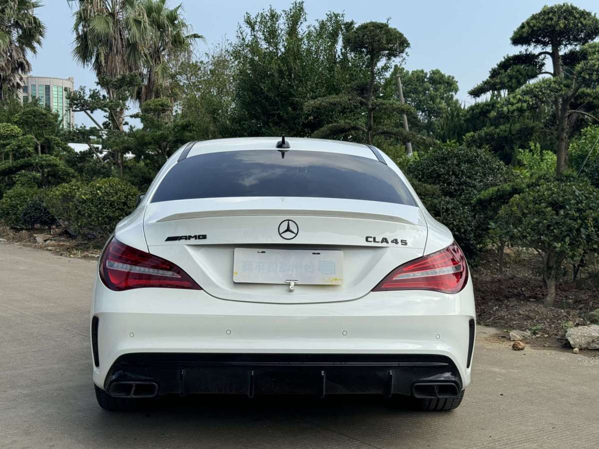 2019年5月奔馳 奔馳CLA級(jí)AMG  2017款 改款 AMG CLA 45 4MATIC