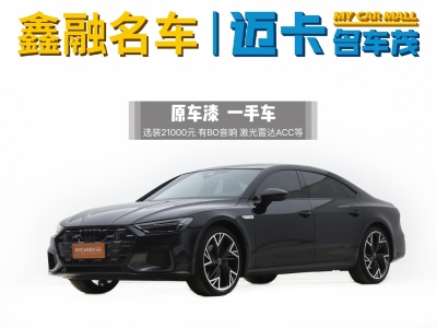 奧迪 奧迪A7L 45 TFSI quattro 黑武士版圖片