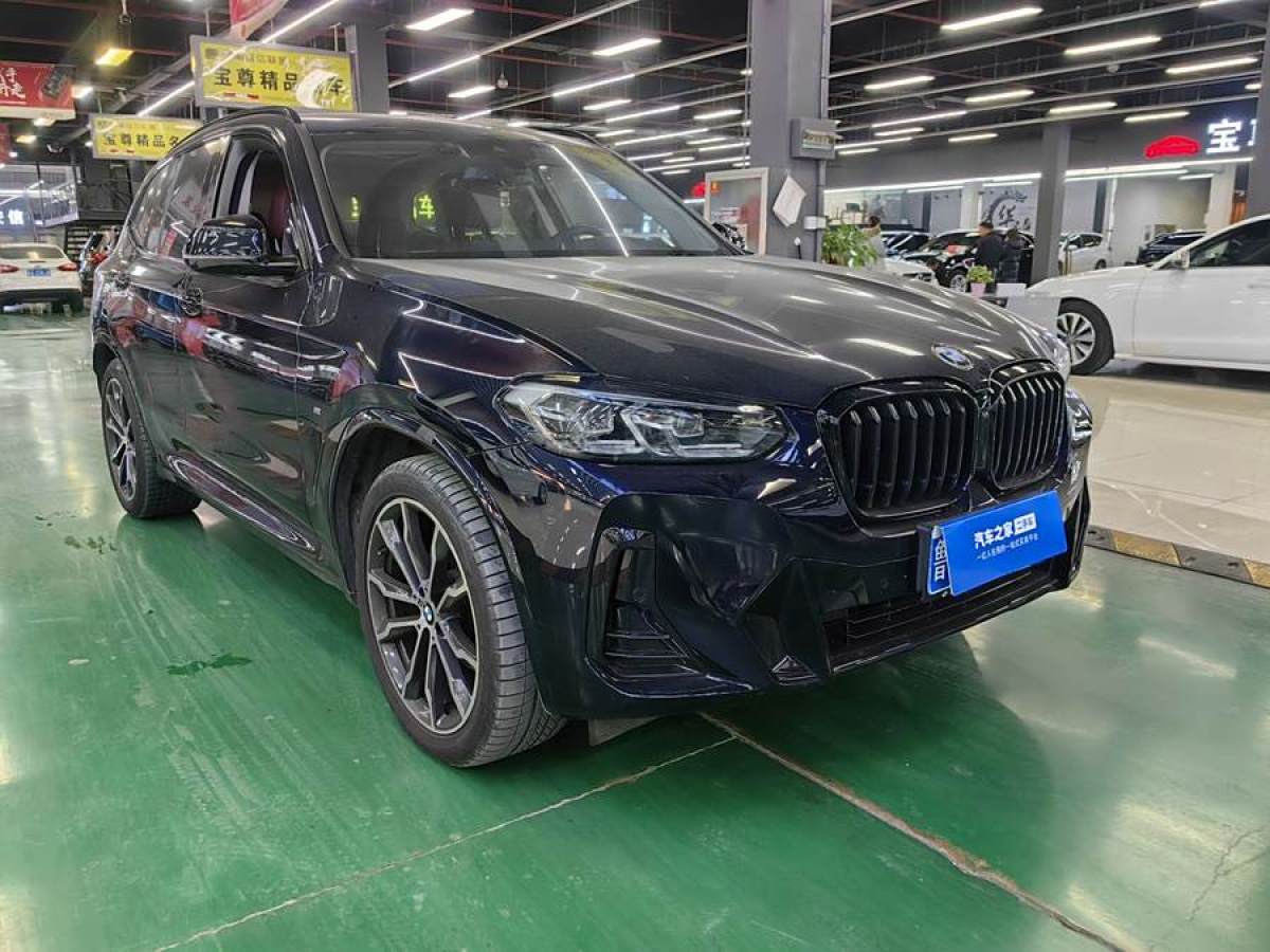 寶馬 寶馬X3  2022款 xDrive30i 領先型 M曜夜套裝圖片