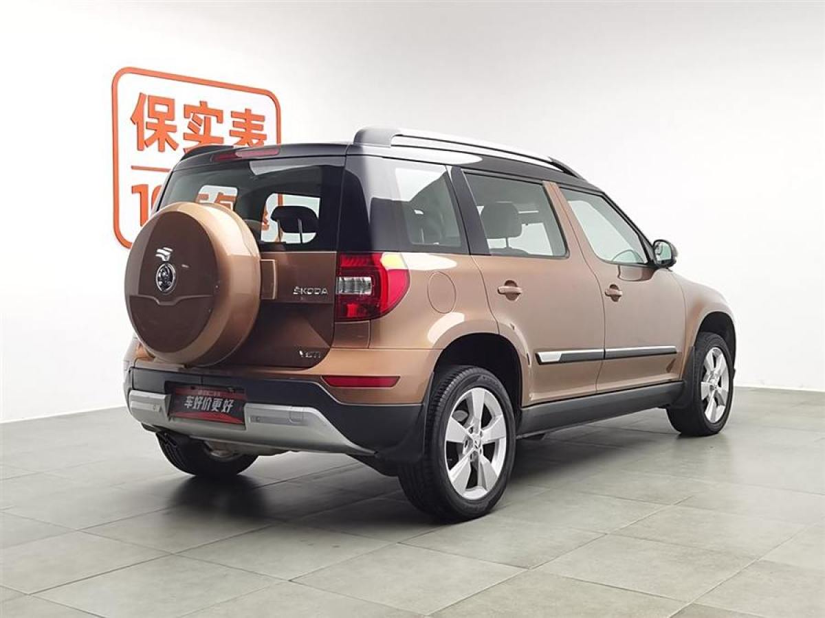 斯柯達(dá) Yeti  2014款 1.8TSI DSG極地版圖片