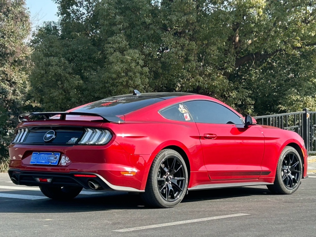 福特 Mustang  2021款 2.3L EcoBoost 黑曜魅影特別版圖片