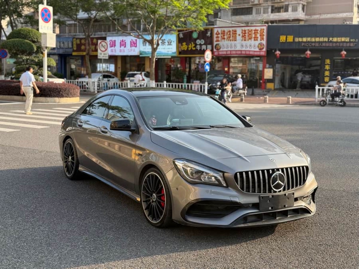 奔馳 奔馳CLA級(jí)AMG  2017款 改款 AMG CLA 45 4MATIC圖片