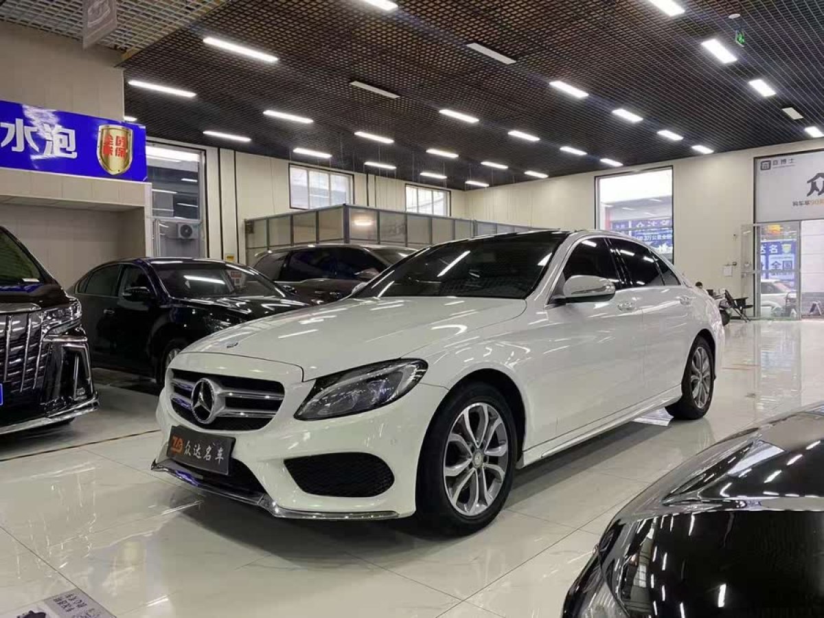 奔馳 奔馳C級  2015款 改款 C 200 L 運(yùn)動型圖片