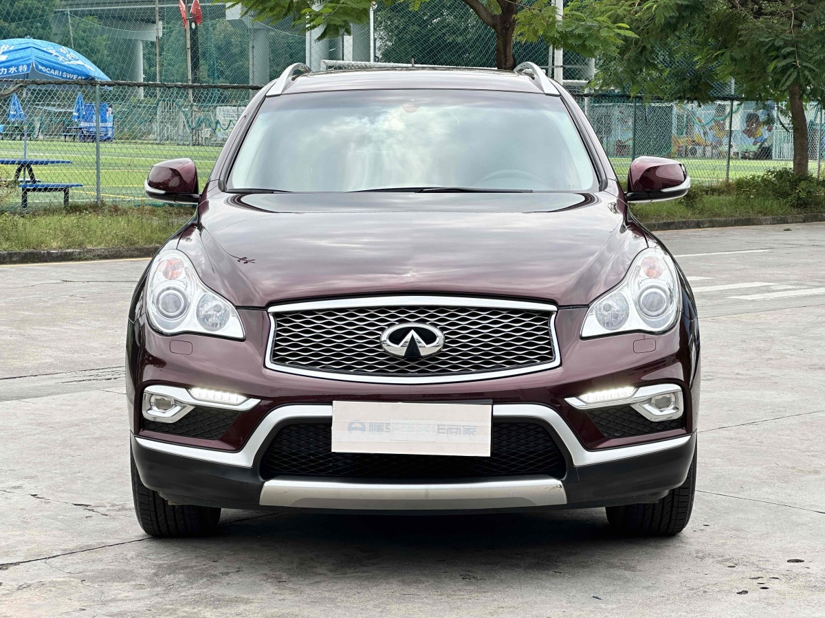 2017年1月英菲尼迪 QX50  2015款 2.5L 舒適版