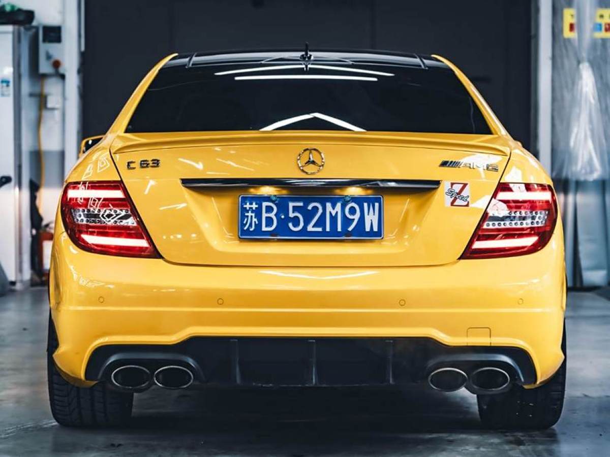 奔馳 奔馳C級AMG  2012款 AMG C 63 Coupe 動感型圖片