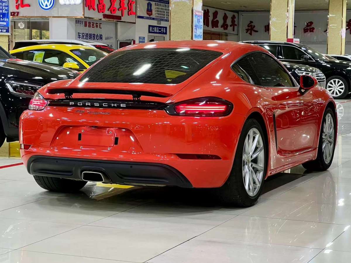 2018年9月保時(shí)捷 718  2018款 Cayman 2.0T