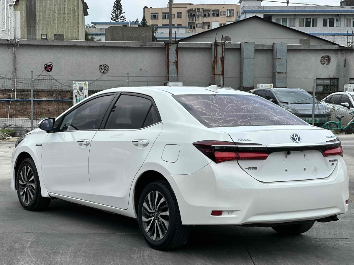 豐田 卡羅拉  2017款 改款雙擎 1.8L E-CVT精英版圖片
