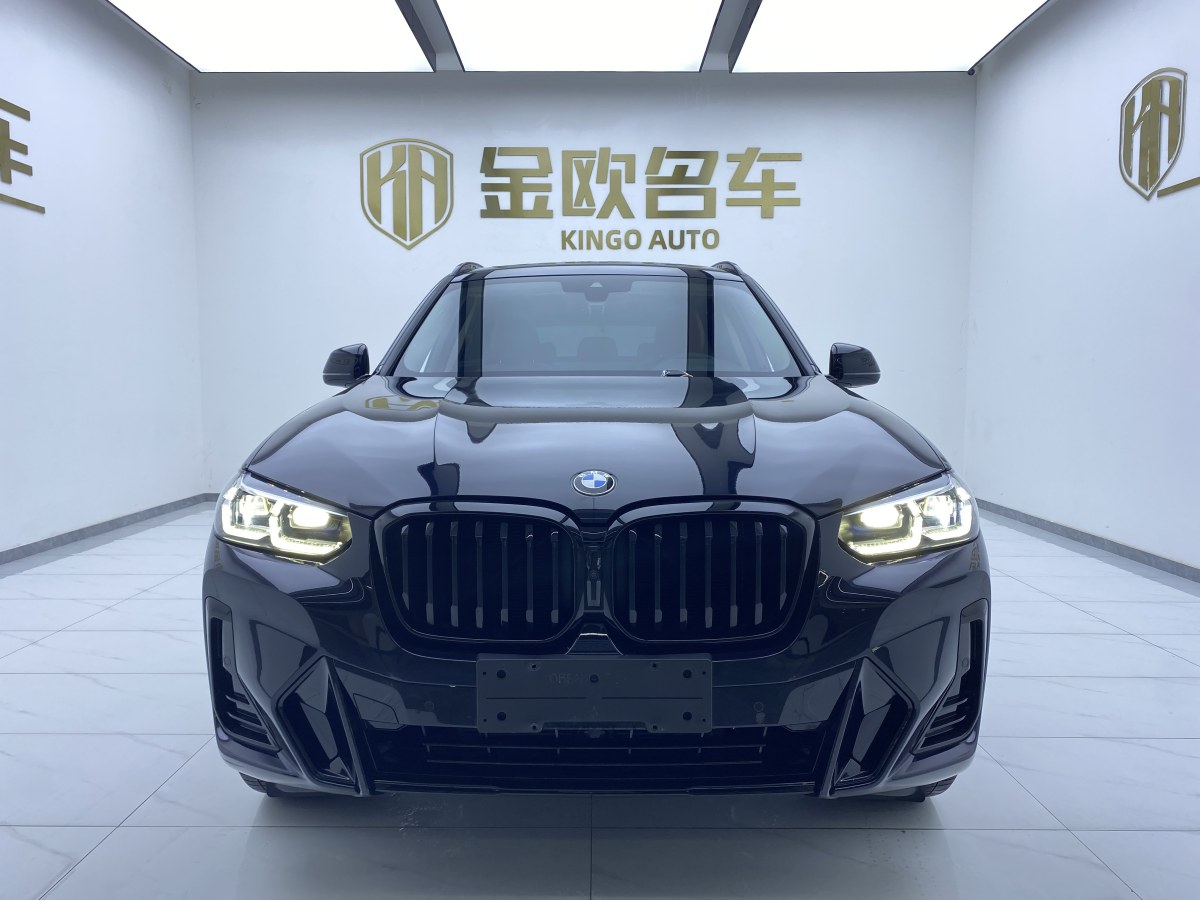 寶馬 寶馬X3  2022款 改款 xDrive30i 領(lǐng)先型 M曜夜套裝圖片