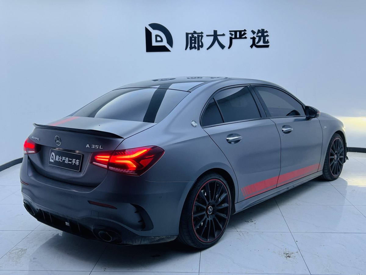 奔馳 奔馳A級(jí)AMG  2022款 AMG A 35 L 4MATIC 熾夜特別版圖片