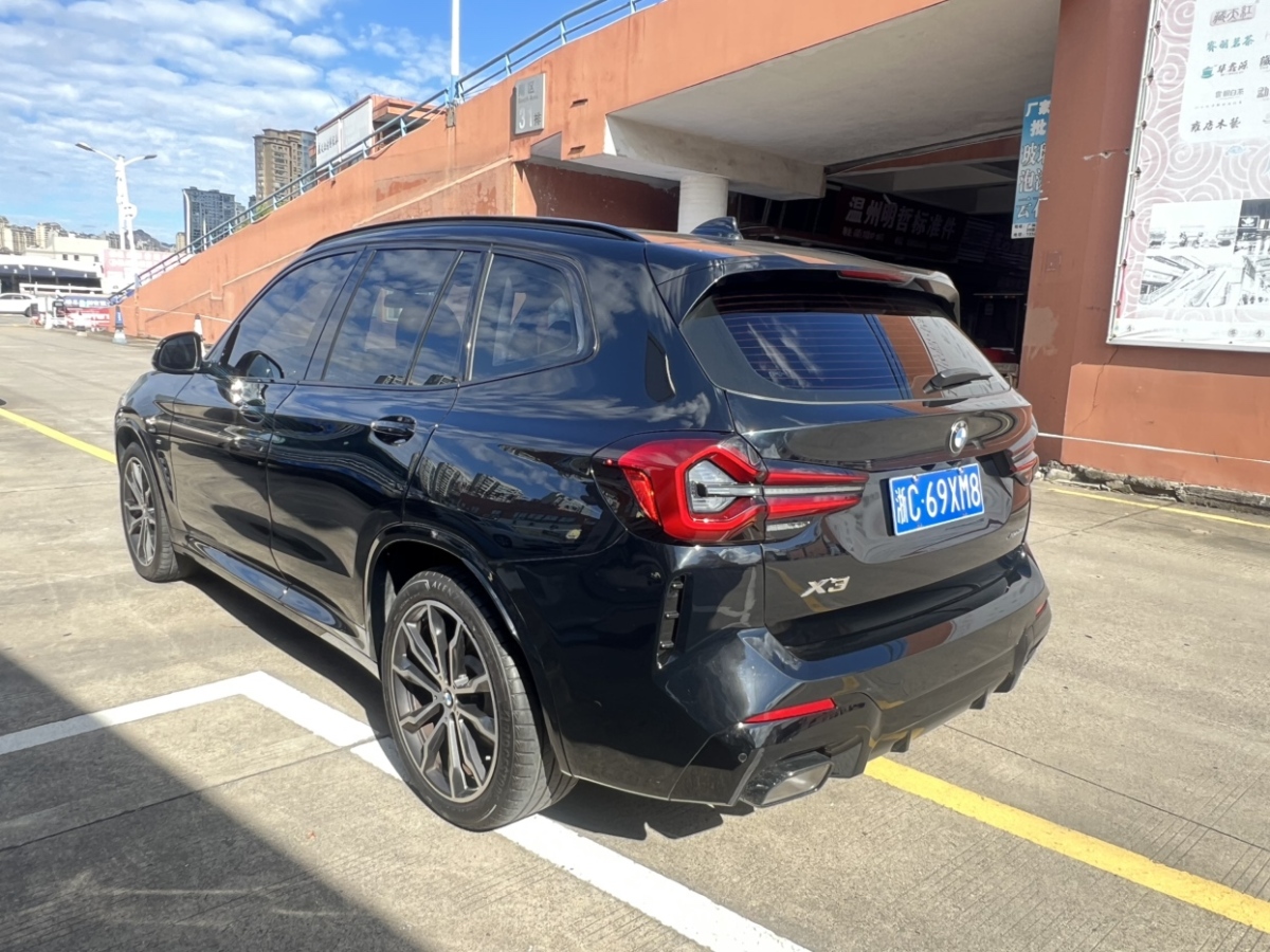 寶馬 寶馬X3  2022款 改款二 xDrive30i 領(lǐng)先型 M曜夜套裝圖片