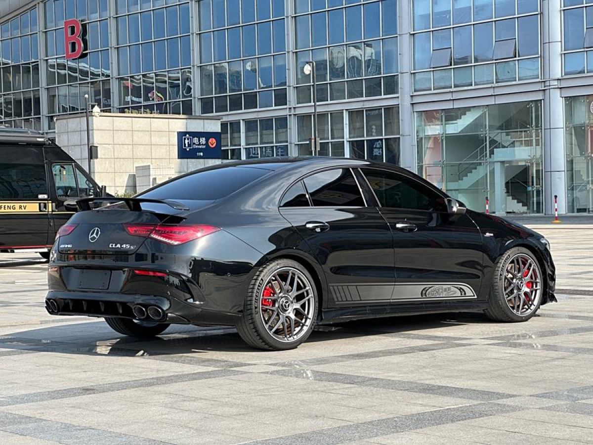 奔馳 奔馳CLA級AMG  2022款 AMG CLA 45 S 4MATIC+  55周年紀(jì)念版圖片