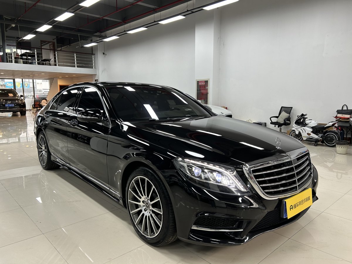 2017年7月奔馳 奔馳S級  2017款 S 400 L 4MATIC