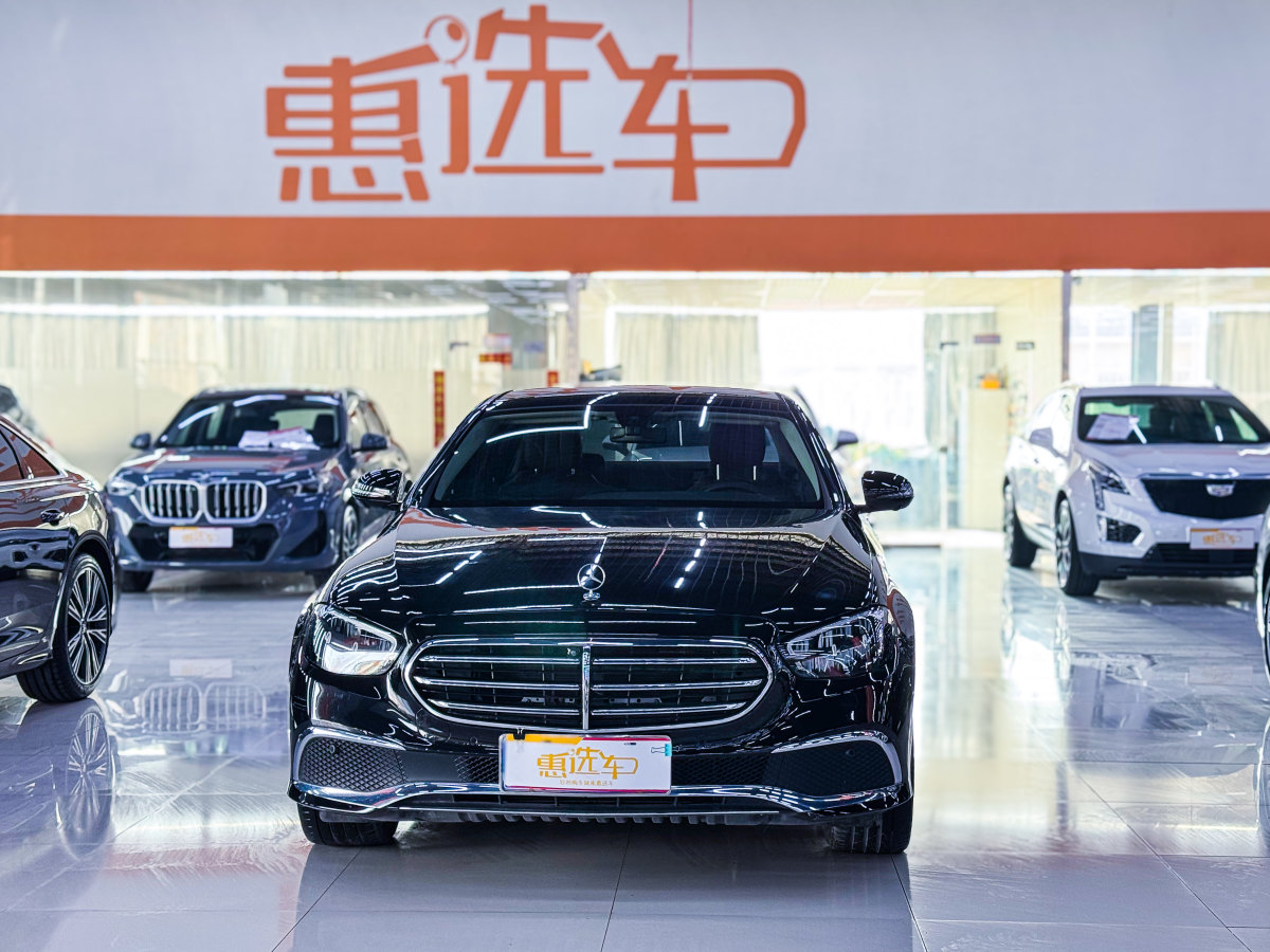 奔馳 奔馳E級(jí)  2021款 改款 E 300 L 豪華型圖片