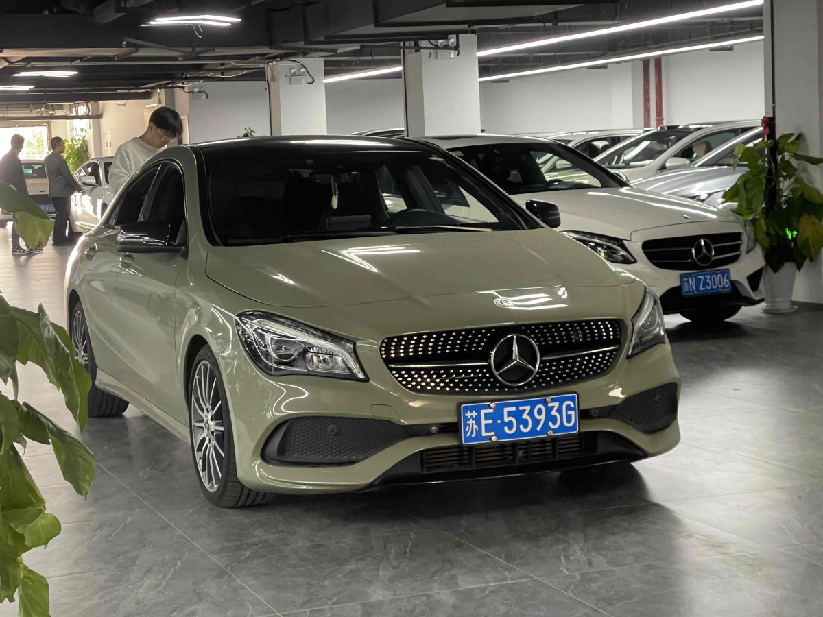 2018年11月奔馳 奔馳CLA級  2019款 CLA 220 4MATIC