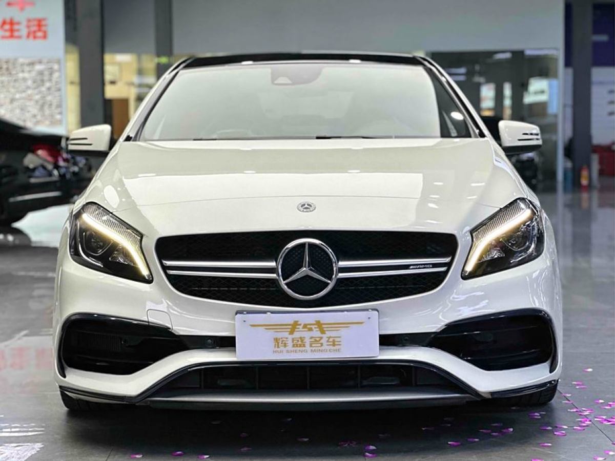 奔馳 奔馳A級AMG  2017款 改款 AMG A 45 4MATIC圖片