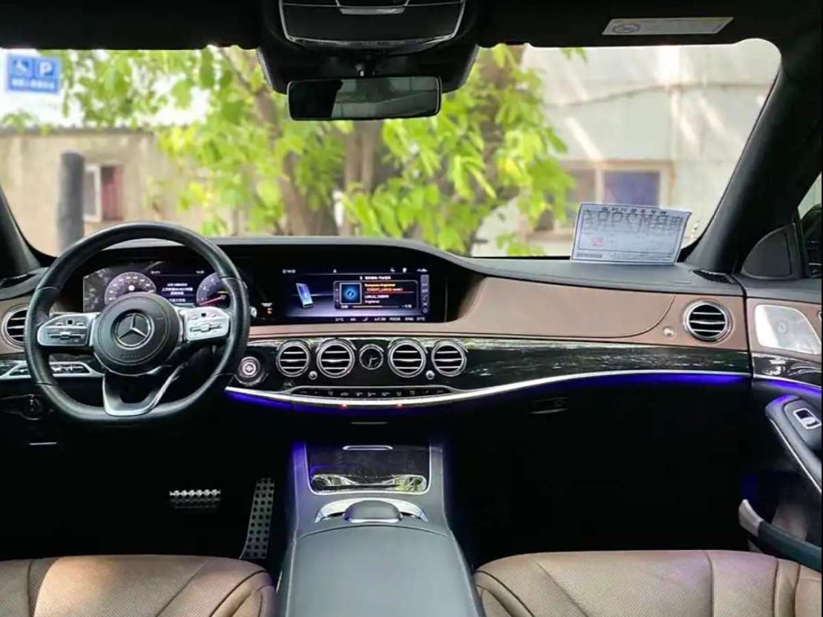 奔驰 奔驰S级  2019款 S 450 L 4MATIC 臻藏版图片